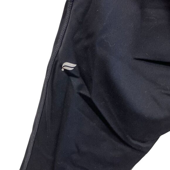 Fabletics motion 365 black athletic leggings with zippers and phone pocket XL #7 - Picture 6 of 11